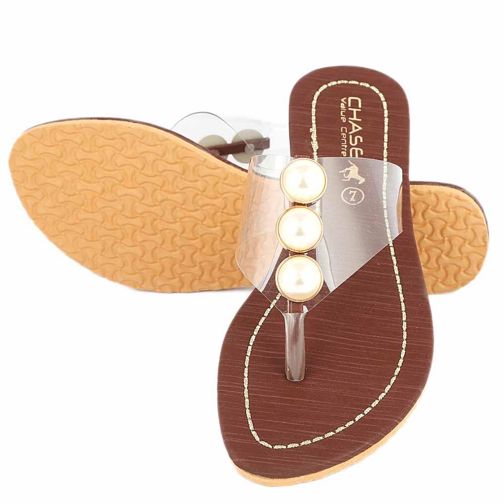 Women's Slipper (09) - Brown, Women, Slippers, Chase Value, Chase Value