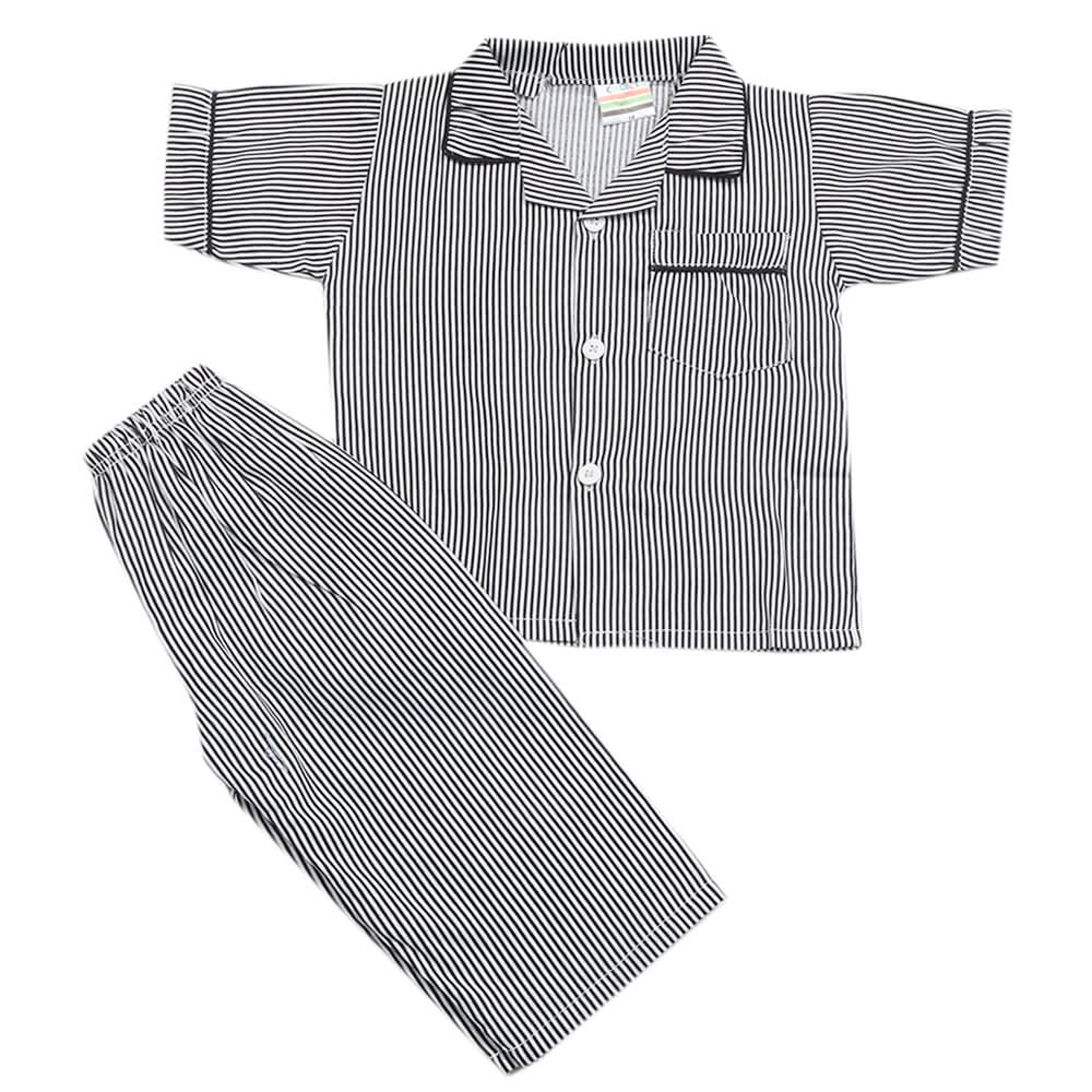 Boys Half Sleeves Sleeping Suits - Black, Kids, Boys Sets And Suits, Chase Value, Chase Value