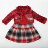 Girls Full Sleeves Frock - Maroon, Kids, Girls Frocks, Chase Value, Chase Value