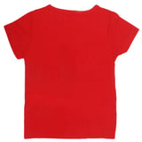 Boys Round Neck Half Sleeves T-Shirt - Red, Kids, Boys T-Shirts, Chase Value, Chase Value