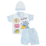 Newborn Boys Half Sleeves Suit - Blue, Kids, New Born Boys Sets And Suits, Chase Value, Chase Value