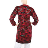 Women's Fancy Chicken Kurti - Maroon, Women, Ready Kurtis, Chase Value, Chase Value