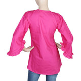Women's Fancy Woven Top - Pink, Women, T-Shirts And Tops, Chase Value, Chase Value