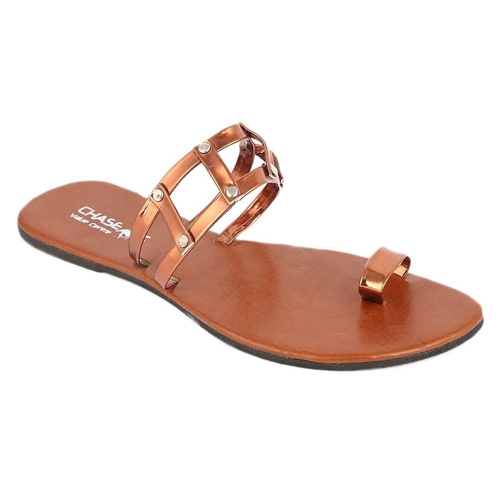 Women's Slipper (R-90) - Brown, Women, Slippers, Chase Value, Chase Value