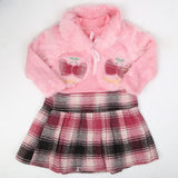 Girls Full Sleeves Frock - Pink, Kids, Girls Frocks, Chase Value, Chase Value