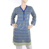 Women's Fancy Chicken Kurti - Royal Blue, Women, Ready Kurtis, Chase Value, Chase Value
