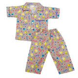 Boys Half Sleeves Sleeping Suits - Light Brown, Kids, Boys Sets And Suits, Chase Value, Chase Value