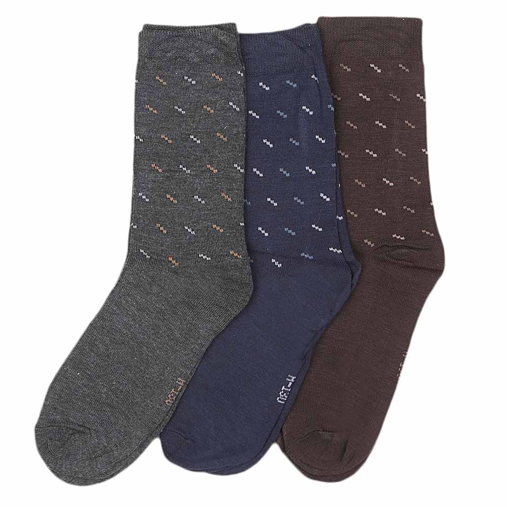 Men's Socks 3 Pcs - Multi, Men, Mens Socks, Chase Value, Chase Value