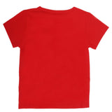 Boys Round Neck Half Sleeves T-Shirt - Red, Kids, Boys T-Shirts, Chase Value, Chase Value
