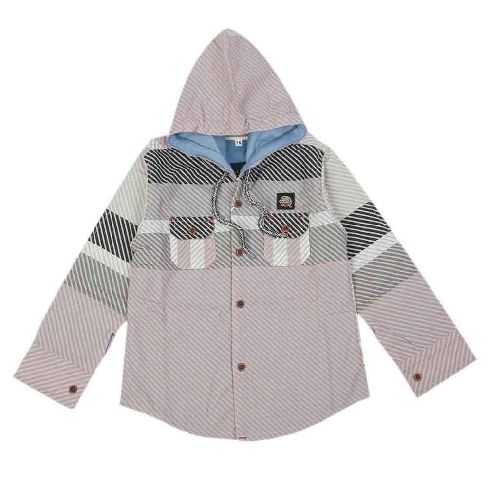 Boys Full Sleeves Shirt - Light Purple, Boys Shirts, Chase Value, Chase Value