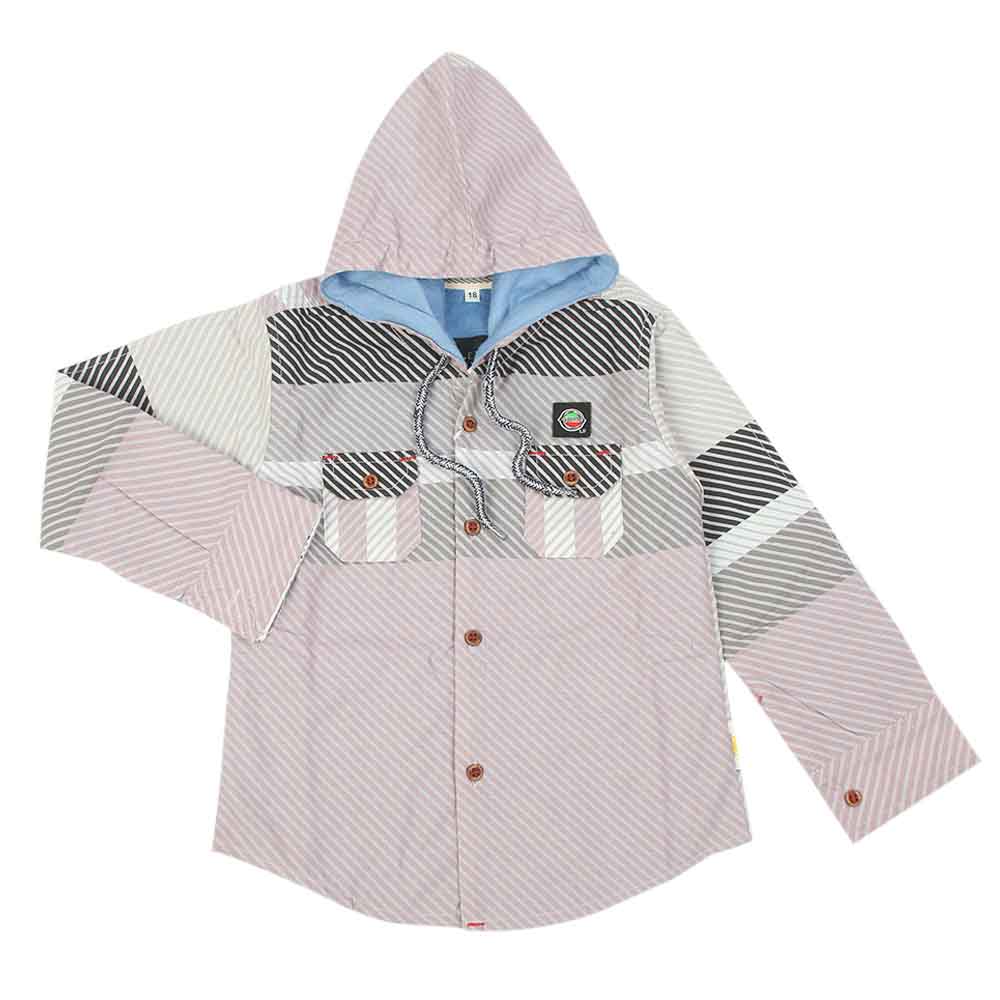 Boys Full Sleeves Shirt - Light Purple, Boys Shirts, Chase Value, Chase Value