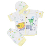 Newborn Boys Half Sleeves Suit - Yellow, Kids, New Born Boys Sets And Suits, Chase Value, Chase Value