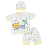 Newborn Boys Half Sleeves Suit - Yellow, Kids, New Born Boys Sets And Suits, Chase Value, Chase Value