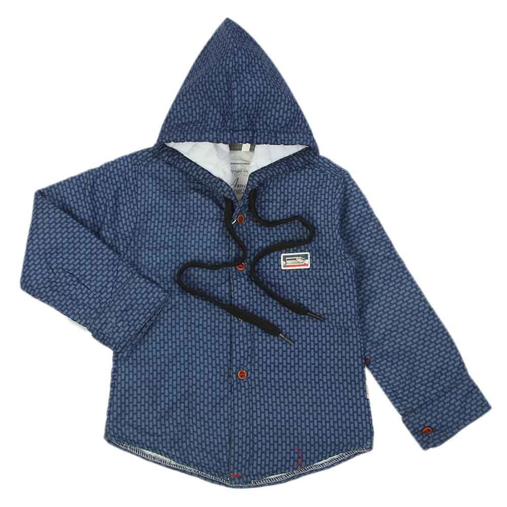 Boys Full Sleeves Shirt - Navy Blue, Boys Shirts, Chase Value, Chase Value