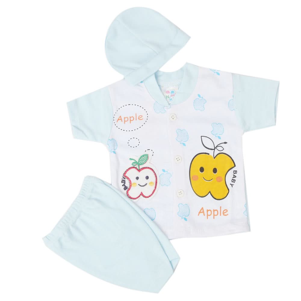 Newborn Boys Half Sleeves Suit - Blue, Kids, Newborn Boys Sets And Suits, Chase Value, Chase Value