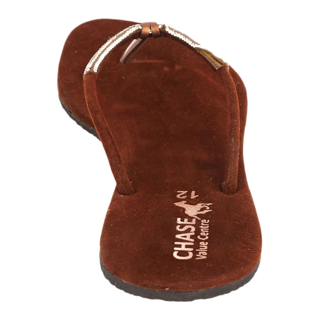 Women's Slipper (J322) Brown, Women, Slippers, Chase Value, Chase Value