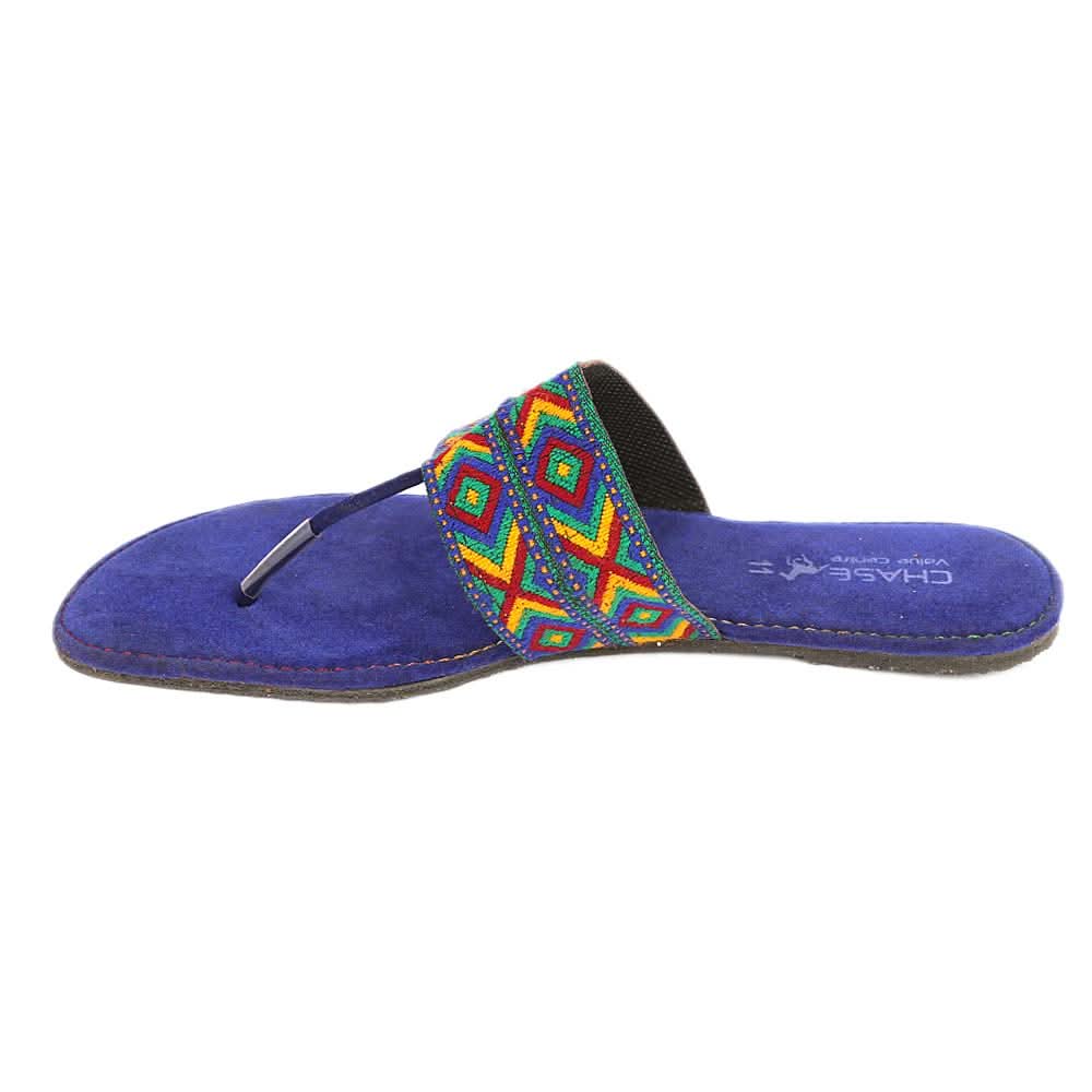 Women's Slipper (704) - BLUE, Women, Slippers, Chase Value, Chase Value