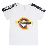 Boys Round Neck Half Sleeves T-Shirt - White, Kids, Boys T-Shirts, Chase Value, Chase Value
