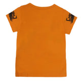 Boys Round Neck Half Sleeves T-Shirt - Mustard, Kids, Boys T-Shirts, Chase Value, Chase Value