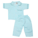 Boys Half Sleeves Sleeping Suits - Cyan, Kids, Boys Sets And Suits, Chase Value, Chase Value