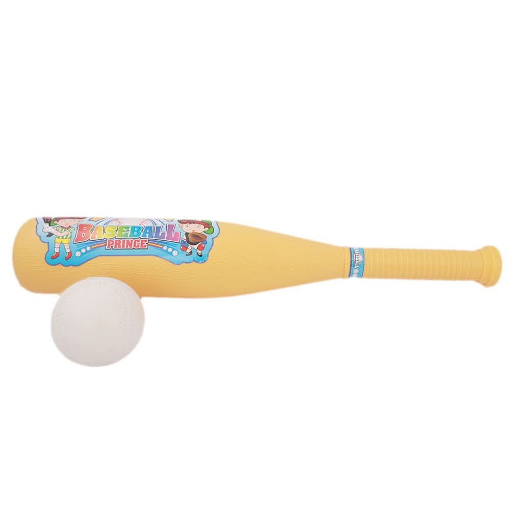 Baseball Stick And Bowl - Yellow, Kids, Sports, Chase Value, Chase Value