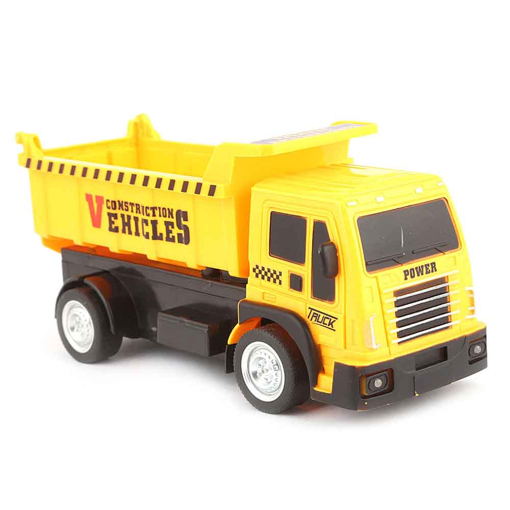 Remote Control Construction Truck Toy - Yellow - test-store-for-chase-value