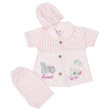 Newborn Girls Half Sleeves Suit - Pink, Kids, Newborn Girls Sets And Suits, Chase Value, Chase Value