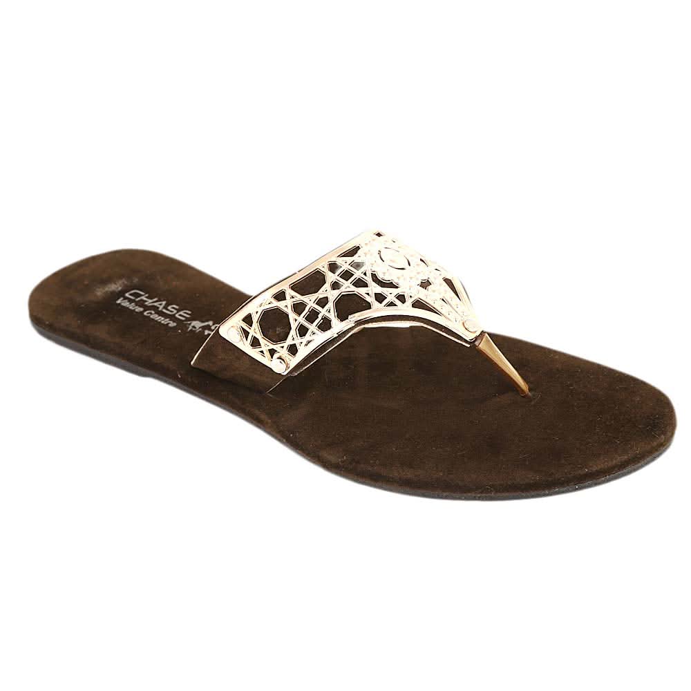Women's Slipper (R-50) - Brown, Women, Slippers, Chase Value, Chase Value