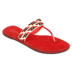 Women's Slipper (707) - Red, Women, Slippers, Chase Value, Chase Value