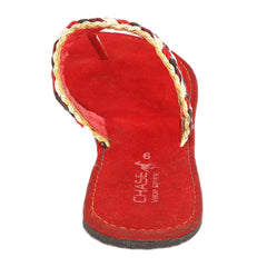 Women's Slipper (707) - Red, Women, Slippers, Chase Value, Chase Value