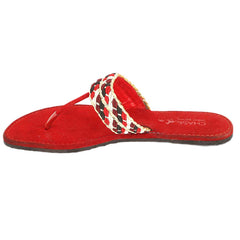 Women's Slipper (707) - Red, Women, Slippers, Chase Value, Chase Value