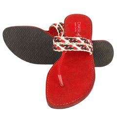 Women's Slipper (707) - Red, Women, Slippers, Chase Value, Chase Value