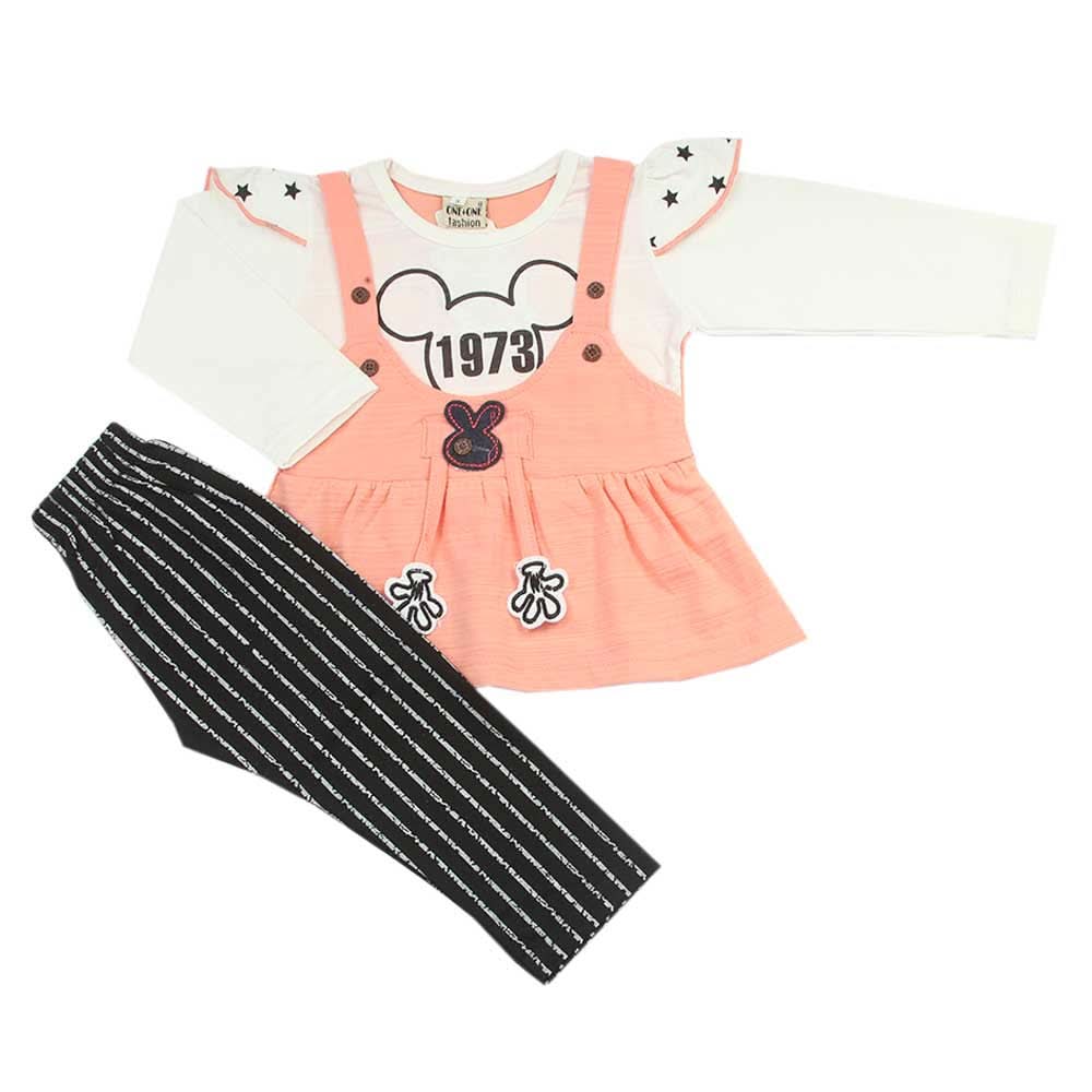 Girls Full Sleeves Suit - Peach, Girls Suits, Chase Value, Chase Value