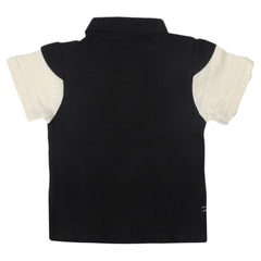 Eminent Boys Half Sleeves Polo T-Shirt - Black, Boys T-Shirts, Eminent, Chase Value