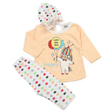 Newborn Boys Full Sleeves Suit - Peach, Newborn Boys Sets & Suits, Chase Value, Chase Value