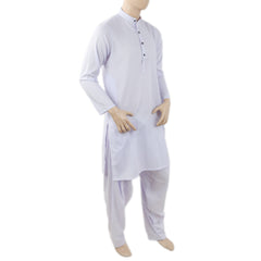 Men's Mashriq Slim Fit Suit - White, Men, Shalwar Kameez, Chase Value, Chase Value