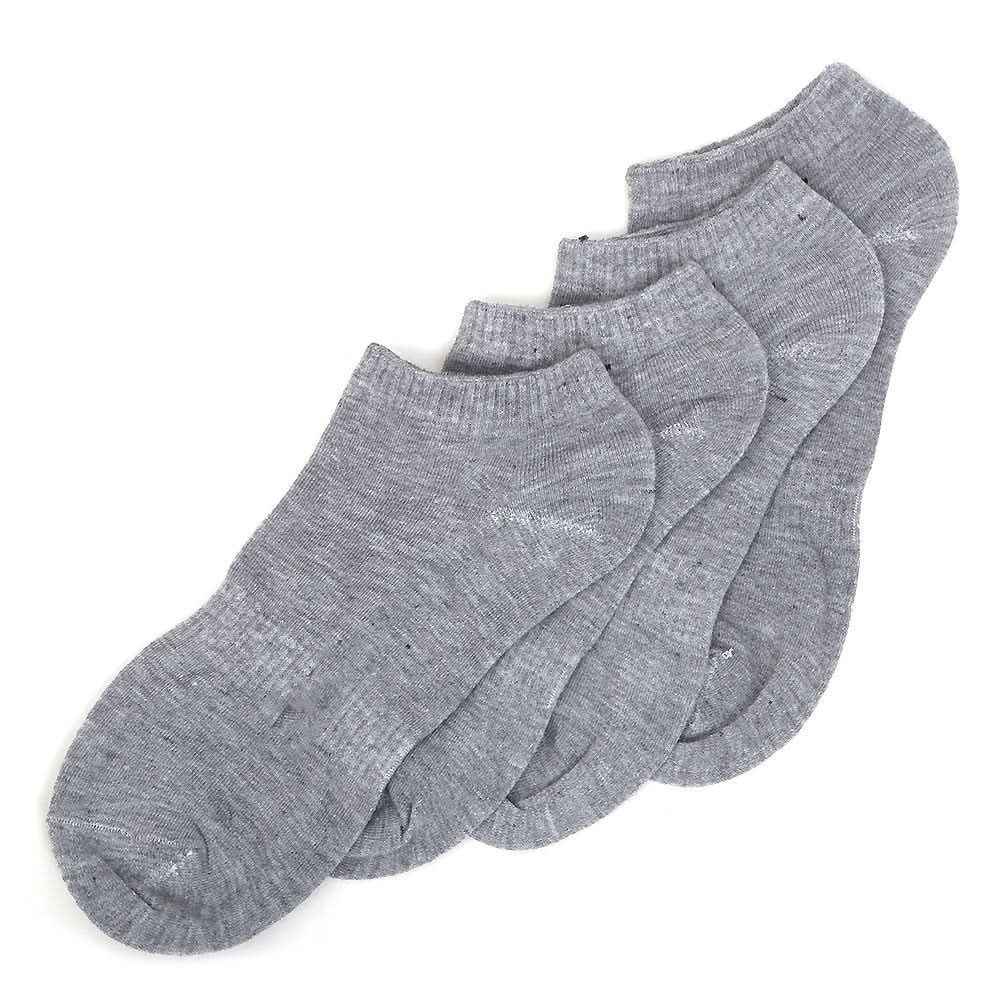 Men’s 2 Pieces Ankle Socks - Light Grey, Men, Mens Socks, Chase Value, Chase Value