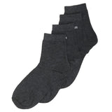 Men’s 2 Pieces Long Ankle Socks - Grey, Men, Mens Socks, Chase Value, Chase Value