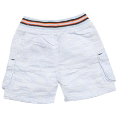 Newborn Boys Cotton Shorts - Blue, Kids, Newborn Boys Shorts And Pants, Chase Value, Chase Value