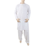 Men's Mashriq Regular Slim Shalwar Suit - White, Men, Shalwar Kameez, Chase Value, Chase Value