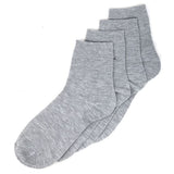 Men’s 2 Pieces Long Ankle Socks - Light Grey, Men, Mens Socks, Chase Value, Chase Value