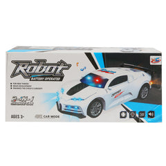 Kids Robot Car, Non-Remote Control, Chase Value, Chase Value