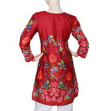Women's Printed Kurti - Red, Women's Fashion, Chase Value, Chase Value