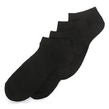 Men’s 2 Pieces Ankle Socks - Black, Men, Mens Socks, Chase Value, Chase Value
