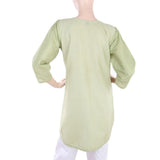 Women's Embroidered Front Dori Kurti - Green, Women, Ready Kurtis, Chase Value, Chase Value