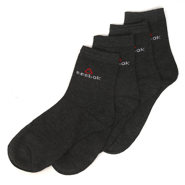 Men’s 2 Pieces Long Ankle Socks - Dark Grey, Men, Mens Socks, Chase Value, Chase Value