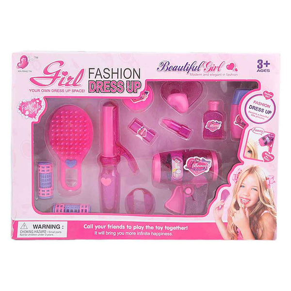 Beauty Set 11 Pcs - Pink - test-store-for-chase-value