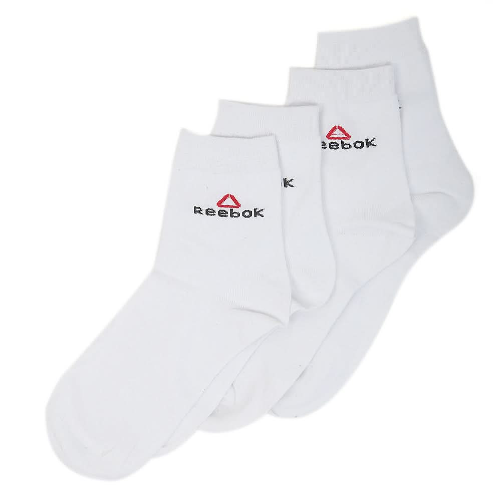 Men’s 2 Pieces Long Ankle Socks - White, Men, Mens Socks, Chase Value, Chase Value
