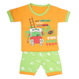 Boys Half Sleeves Suit - Orange, Kids, New Born Boys Sets And Suits, Chase Value, Chase Value