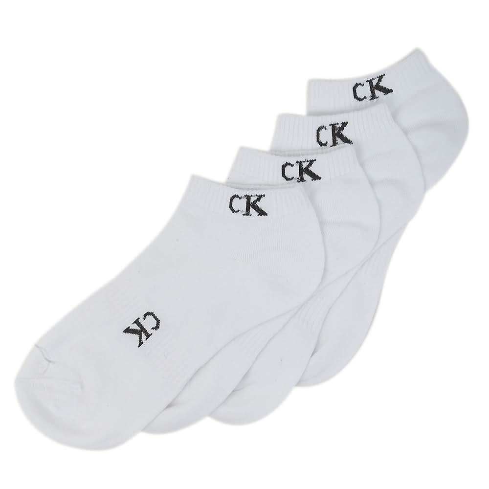 Men’s 2 Pieces Ankle Socks - White, Men, Mens Socks, Chase Value, Chase Value